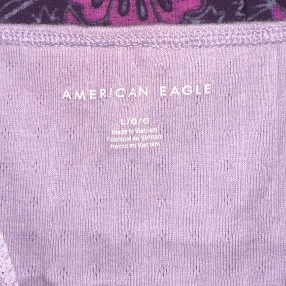 American Eagle Outfitters Lavendar Crop Camisole - Picture 2 of 3